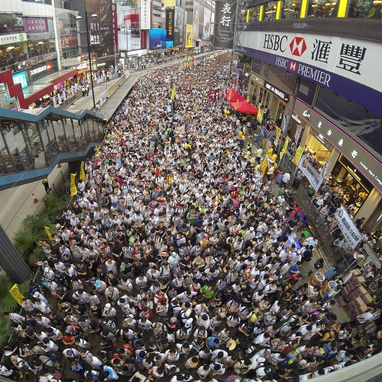 Hong Kong July 1 Demonstration