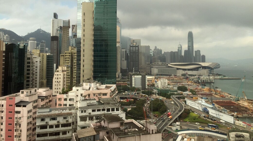 Causeway Bay is a heavily built-up area of Hong Kong, located on Hong Kong Island, and covering parts of Wan Chai District. The Cantonese name is also romanised as Tung Lo Wan as in Tung Lo Wan Road. The rent in the shopping areas of Causeway Bay was ranked as the world's most expensive for the second year in a row, after overtaking New York City's Fifth Avenue in 2012.