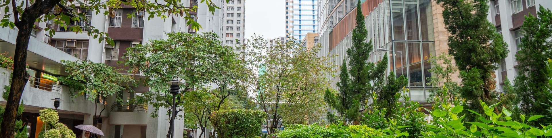 Quarry Bay which includes a coastal town