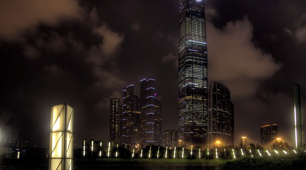 Union Square dominated by the International Commerce Center.