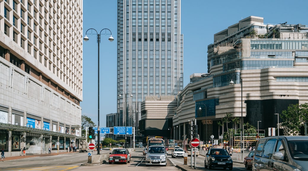 Tsim Sha Tsui which includes a city