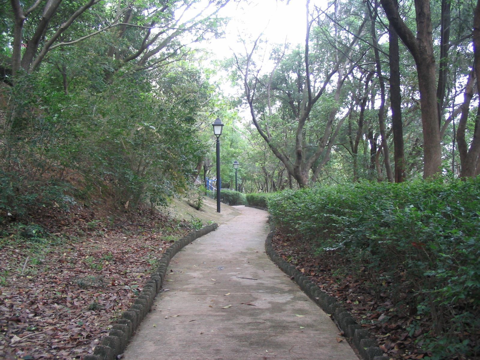 香港城市大學-山邊小徑 Footpath near Amenities Building, City University of Hong Kong