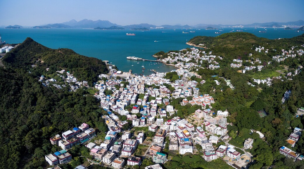 aerial of lamma island sok kwu wan 2016