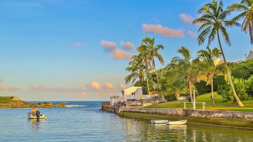 Hungry Bay at sunset, Paget Parish, South Shore Bermuda, Atlantic