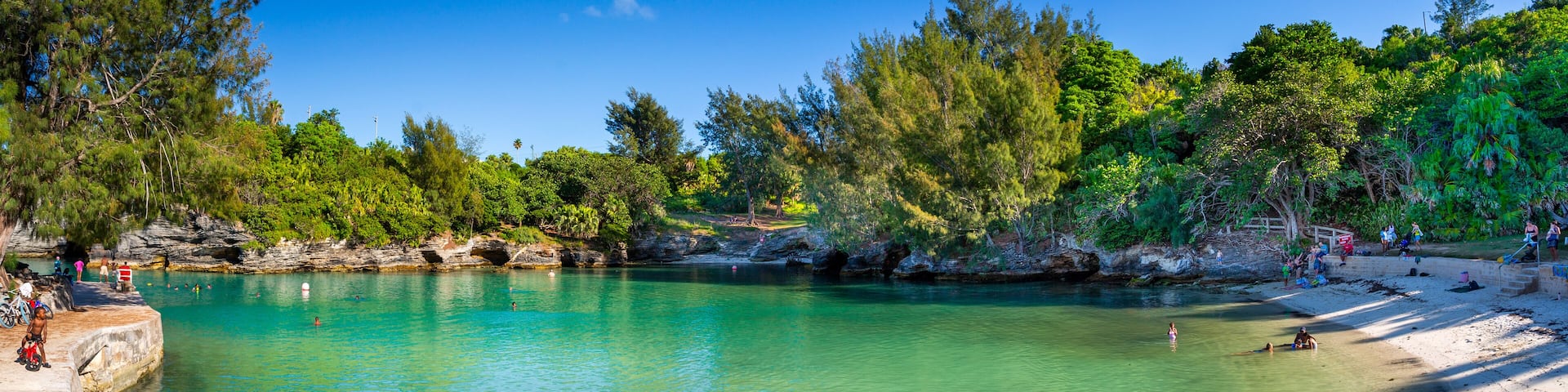 Admiralty House Park beach, Pembroke Parish, Bermuda, Atlantic, Central America