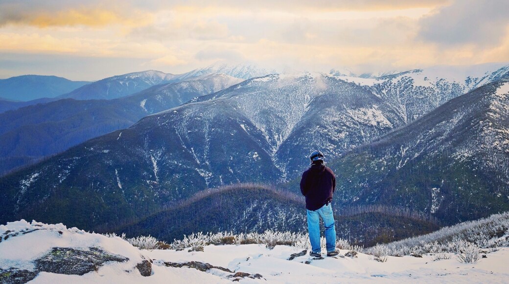 There's still a month to go (over a month actually) to ski in Australia and my recommendation is Falls Creek in Victoria. The views are amazing and the resort has runs for all abilities with a great ski school!