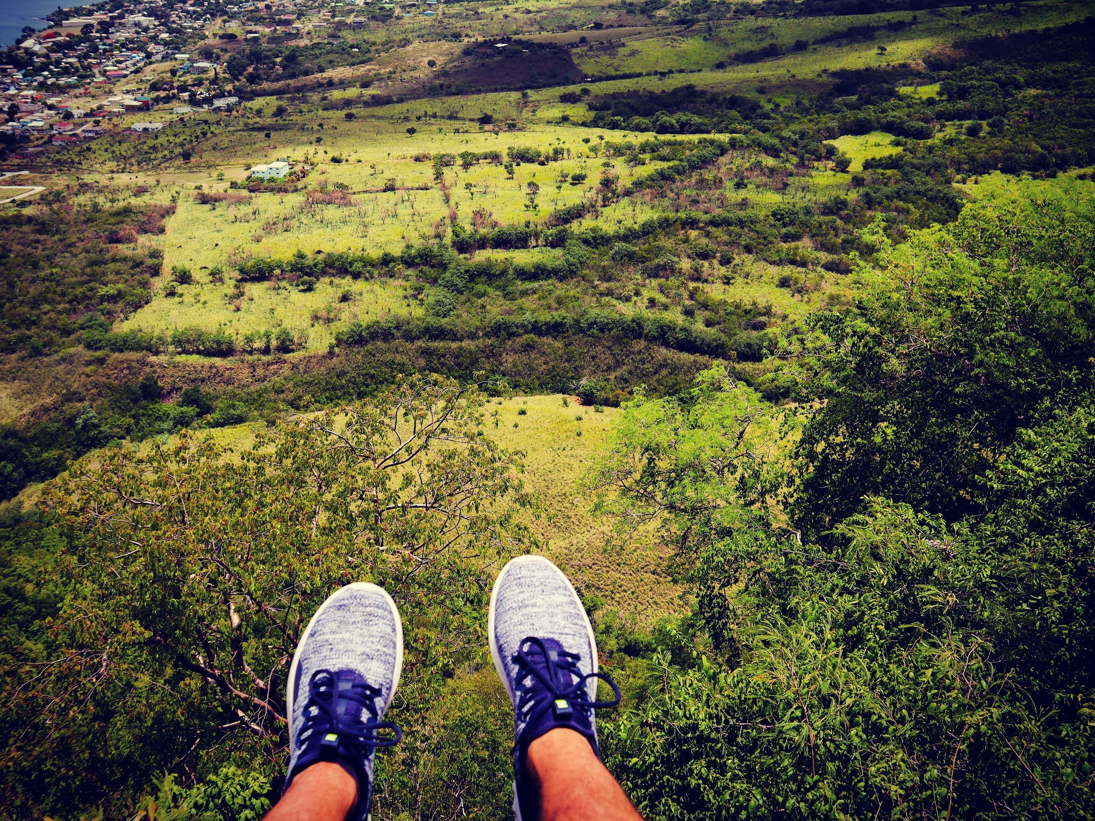 Taking in the view at Brimstone Hill Fortress in St.Kitts. Highly recommend visiting this beautiful Fort