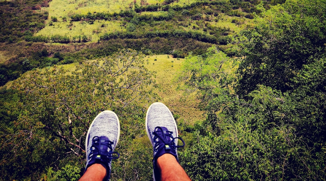 Taking in the view at Brimstone Hill Fortress in St.Kitts. Highly recommend visiting this beautiful Fort