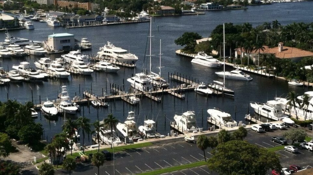 The marina in Fort Lauderdale, Florida.