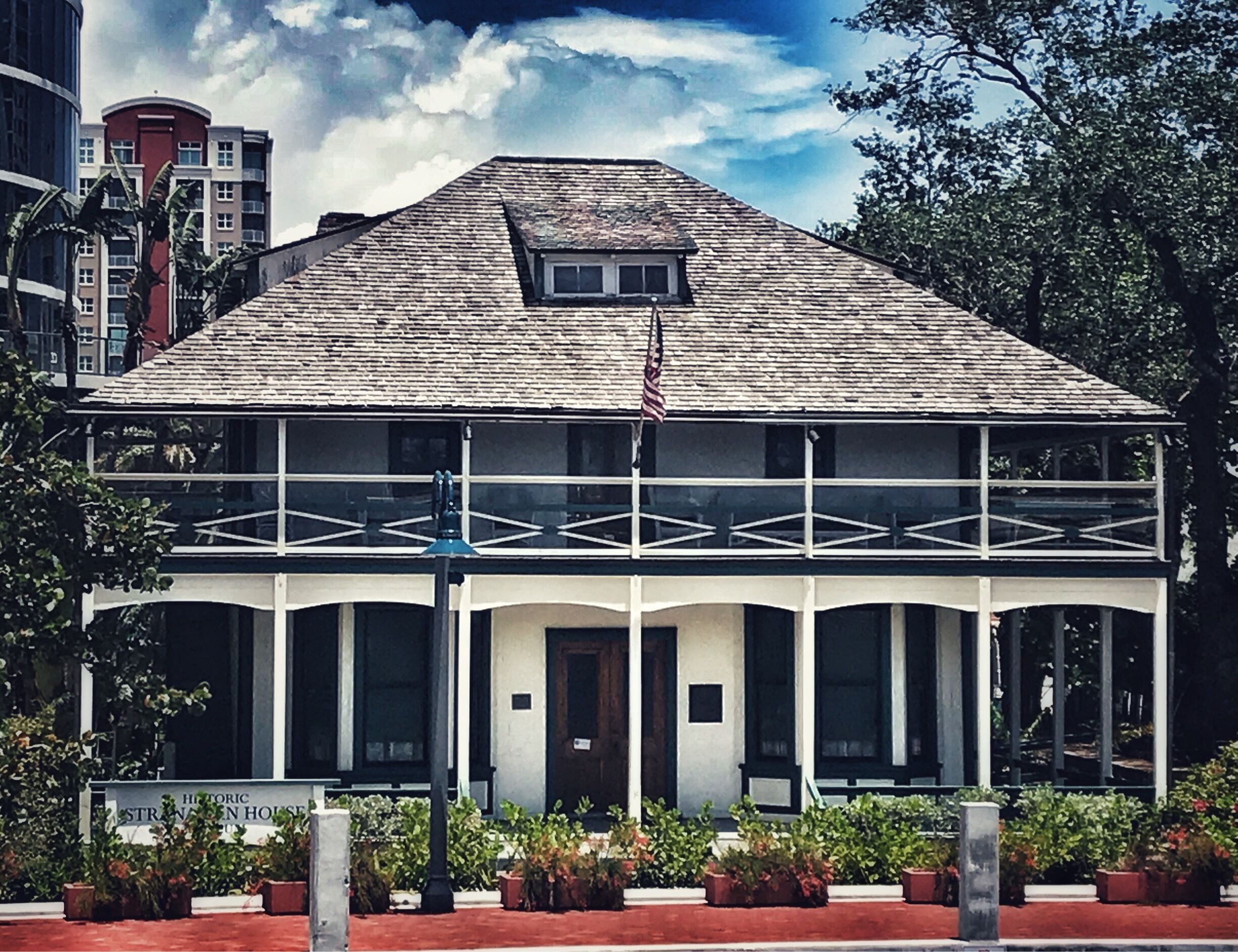 
 
 
 
 
 
 
 
The Stranahan House was built in 1901 by Frank Stranahan, credited as Fort Lauderdale’s founding father, and his wife Ivy Cromartie Stranahan, the area’s first school teacher. It is the oldest surviving structure in Broward County and has served as a trading post, post office, town hall, and home to the Stranahans. The house is a wood-frame vernacular structure with wide porches and a stunning view of the New River. It was loving restored by the Fort Lauderdale Historical Society and the Fort Lauderdale Board of Realtors and opened to the public as a historic house museum in 1984. The Stranahan House has stood at the center of Fort Lauderdale’s growth since it was built and has played a significant role in the economic and social life of this community.