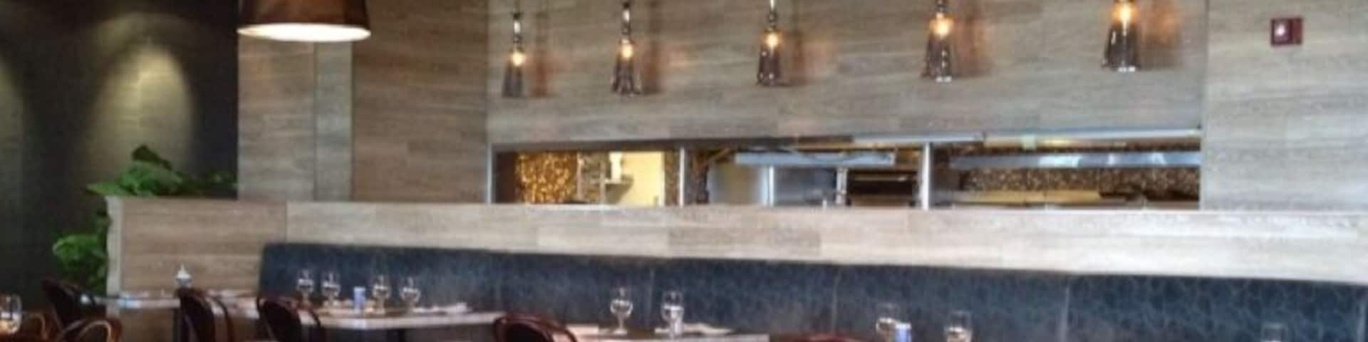 Excellent French restaurant inside the Atlantic Hotel. Faces the beach across the street. Food is made and served with high quality ingredients and condiments. Service is friendly so far!