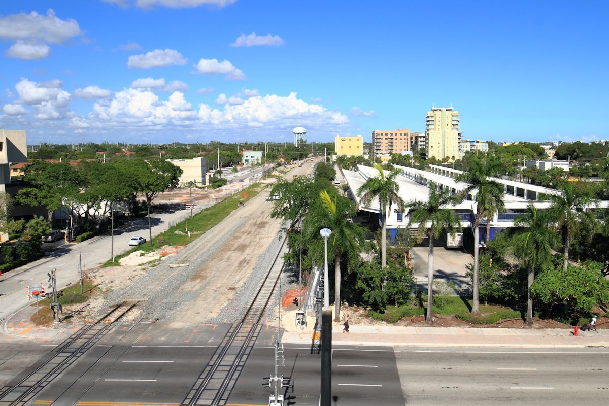 This is the future site of the Fort Lauderdale station for "All Aboard Florida" rail service.  "All Aboard Florida" is a privately-owned passenger rail service that will connect Miami to Orlando with stops in Fort Lauderdale and Palm Beach. When operational this will be a high-speed commute provided by Florida East Coast Industries. (AllAboardFlorida.com) 

#rail #railservice #Orlando #Miami #Florida