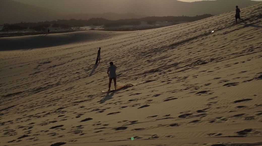 Sand boarding south of Brazil.