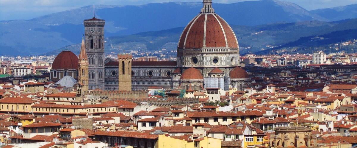The Duomo rises above Florence, the central architectural feature of this Renaissance city #architecture #architecturephotocontest #italy #florence #duomo #bestof5