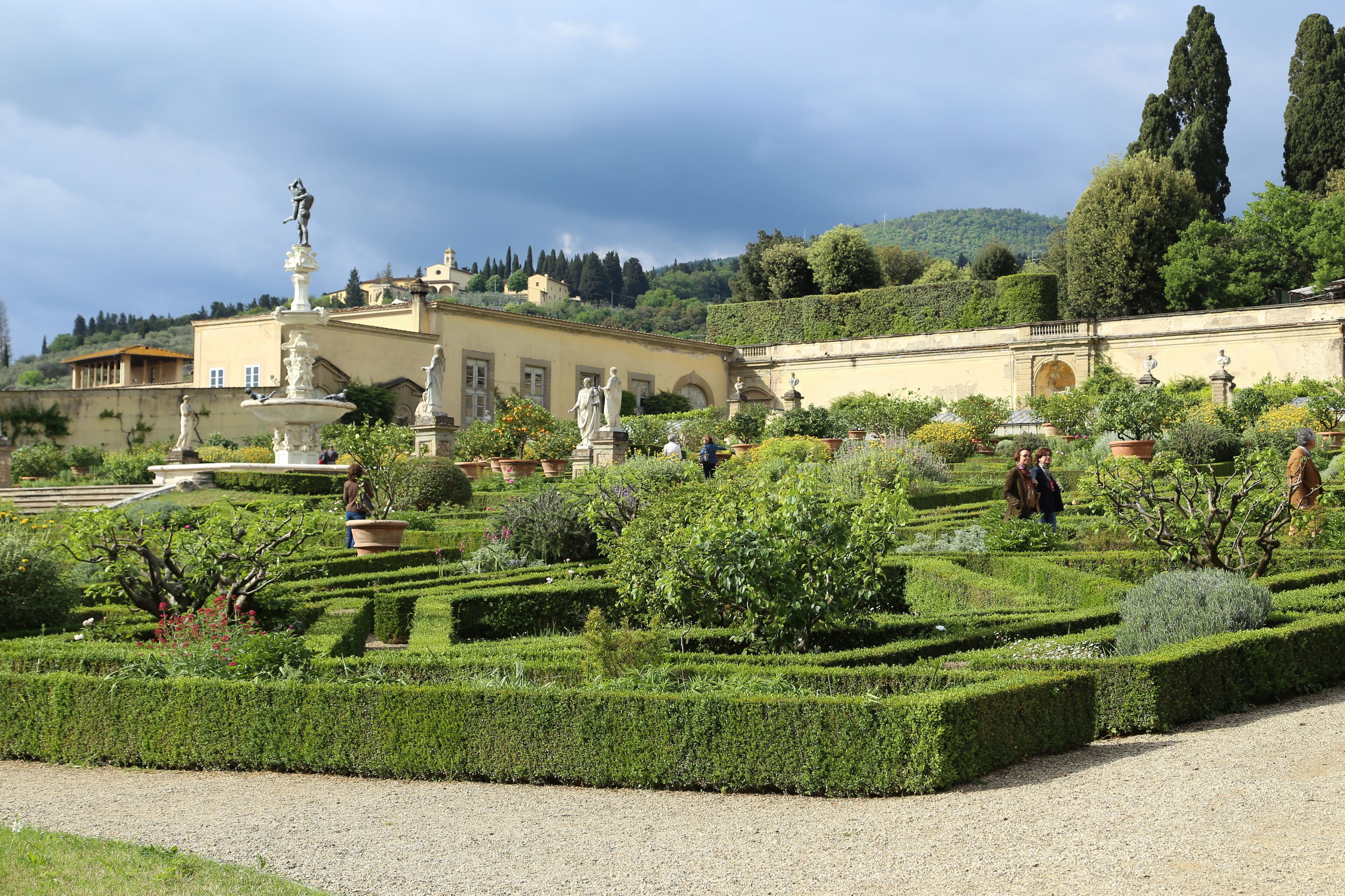 Il Giardino visto dal basso