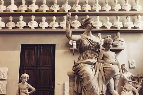 People come here to see David, but there are other wonderful treasures to see. We thought this display was stunning.