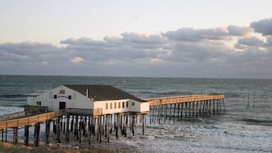 Kitty Hawk Pier at sunrise, North Carolina