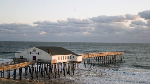 Kitty Hawk Pier at sunrise, North Carolina