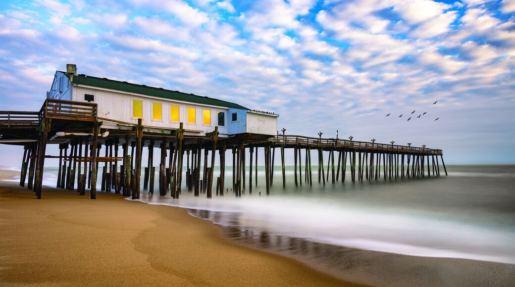 kitty hawk pier, outer banks, north carolina