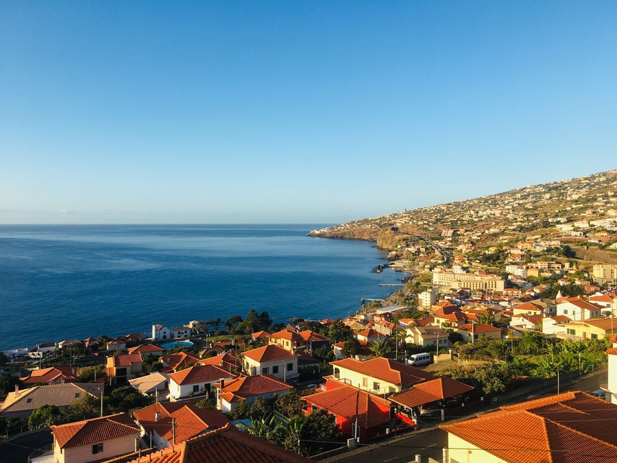 What a lovely view / From my balcony!