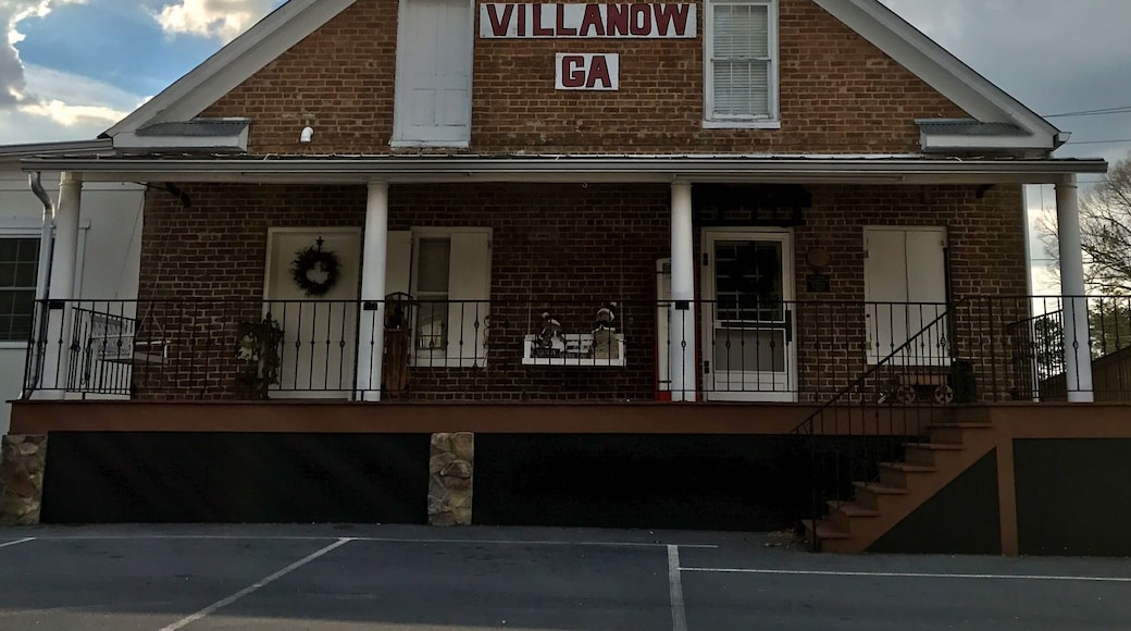 Located in Walker County, the Villanow General Store is the oldest continuously operated general store in the state of Georgia. The brick structure is adorned with many clues to the past. The store withstood the Civil War and General William T. Sherman's march to the sea. The Villanow Country Store is on the National List of Historic Places under the name of Cavender's Country Store. According to the documentation of the National List of Historic Places it was built around the year of 1840 and was probably built by Joseph Warren Cavender, who of all of it owners over the years, owned it longest. It holds the record in the State of Georgia as the longest operating stand alone country store in the entire state.