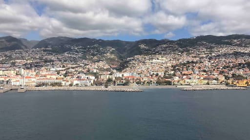 Funchal, as seen from the sea #lifeatexpedia