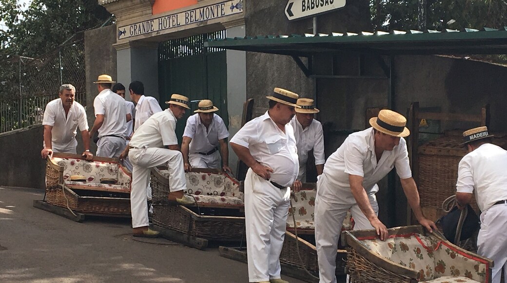 Must do when you are in Madeira
Toboggan ride down the narrow streets of Monte