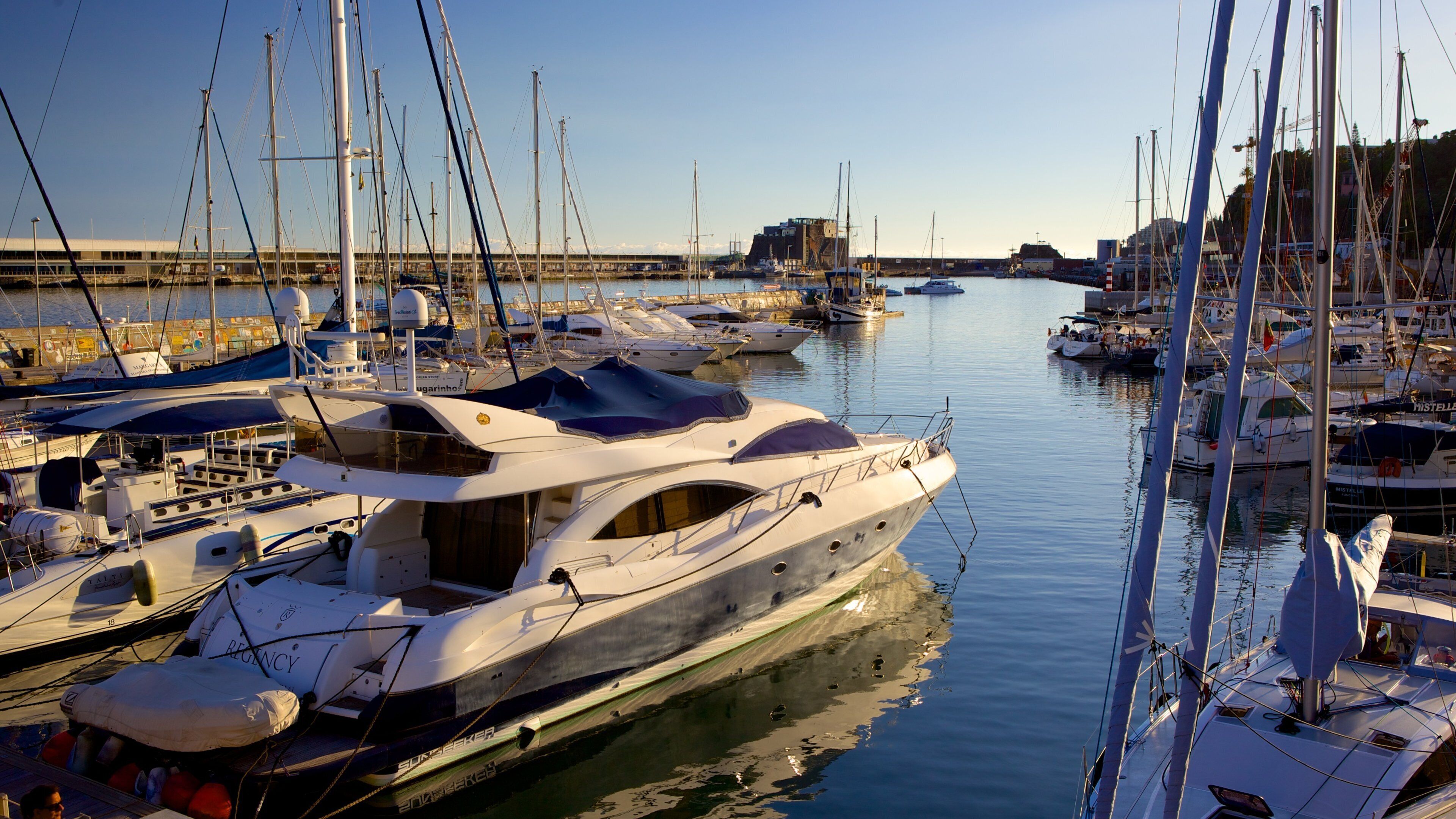 Funchal featuring a bay or harbor