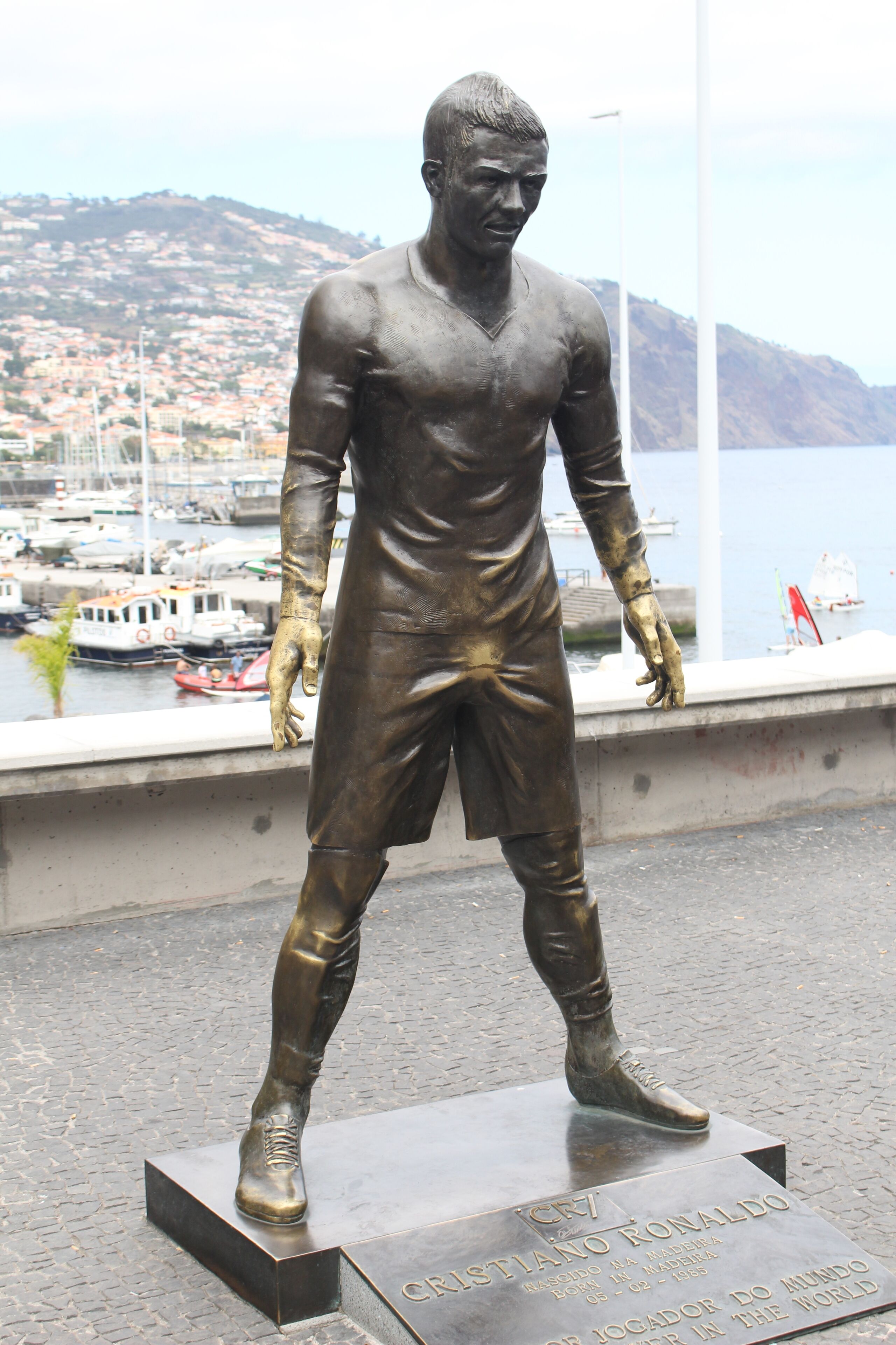 Bronze Statue outside museum