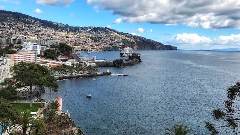View from Belmond Riedâs Palace , Funchal - Portugal