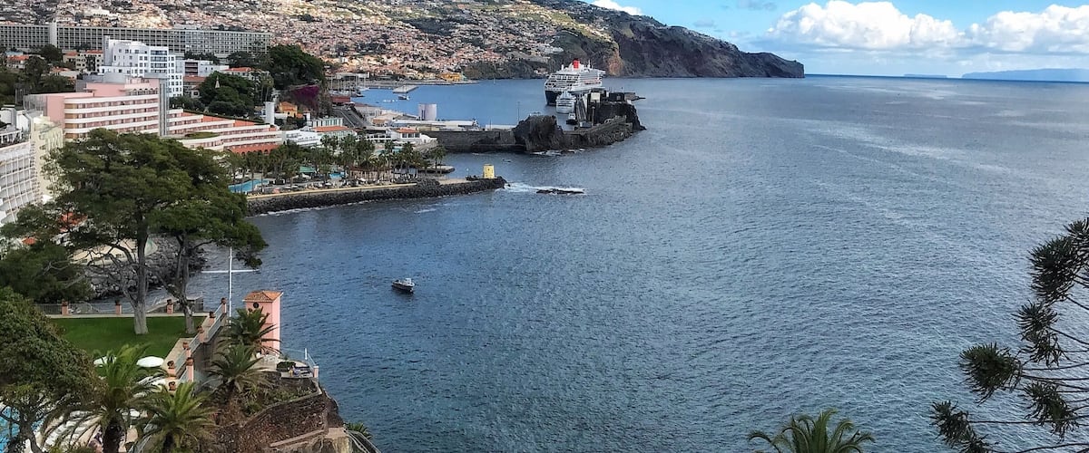 View from Belmond Ried’s Palace , Funchal - Portugal