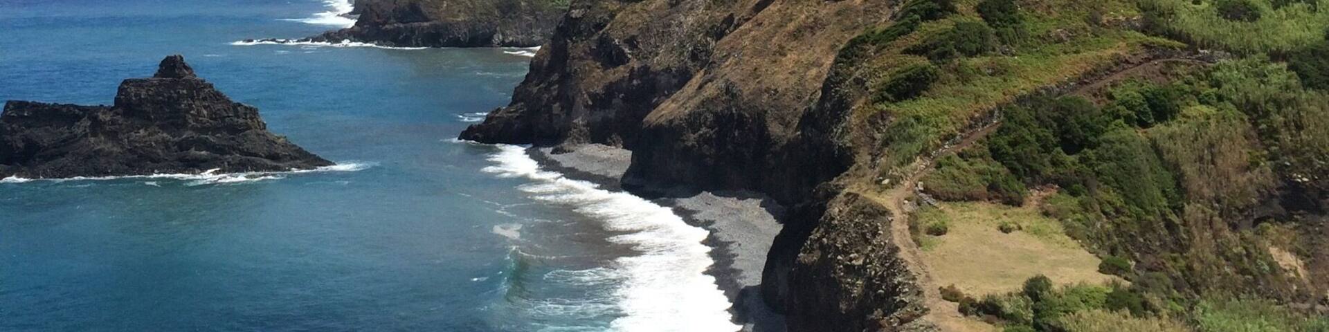 Road from sao vicente to santana