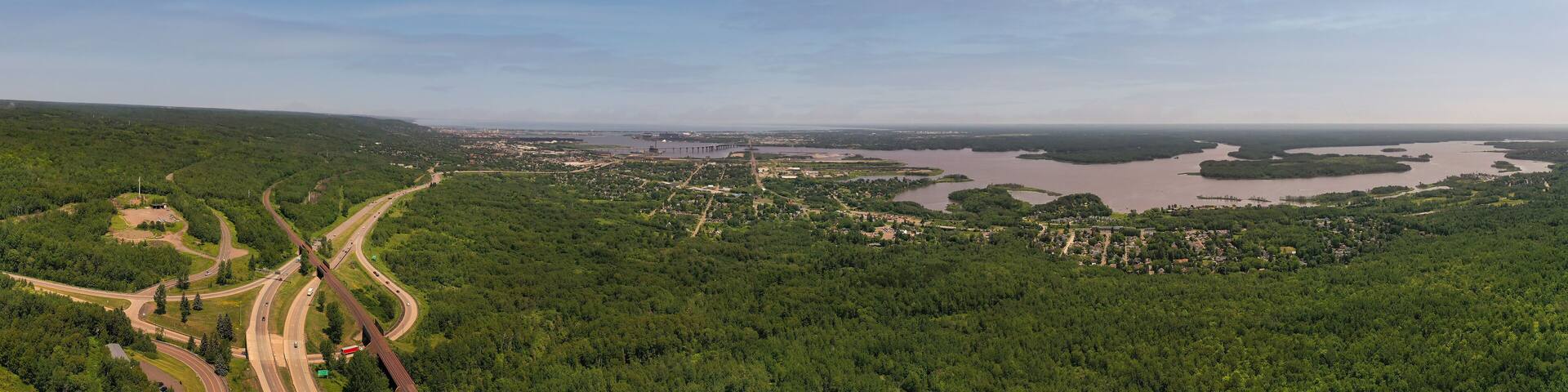 Duluth Minnesota USA Skyline