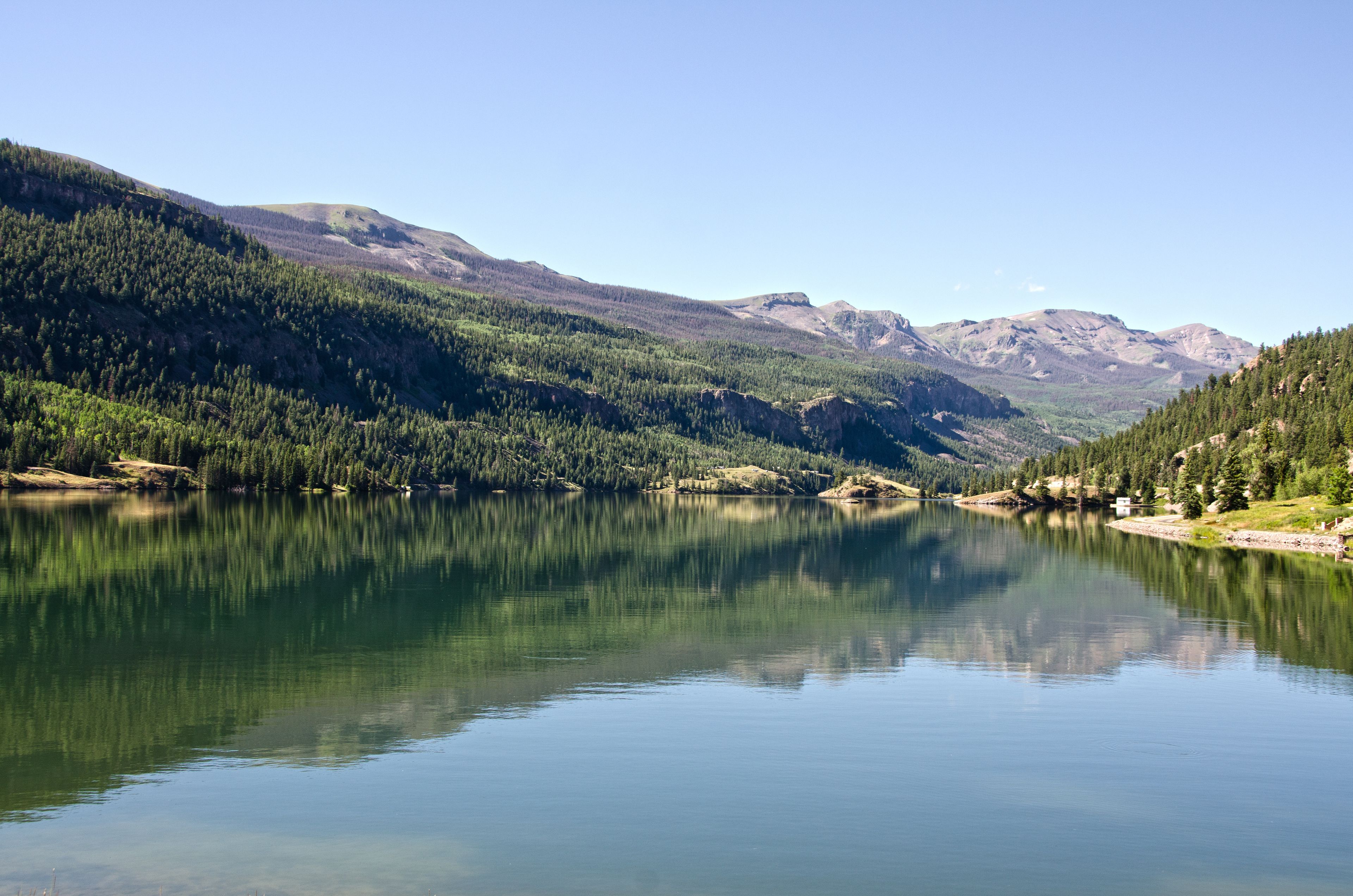 Lake San Cristobal in Summer