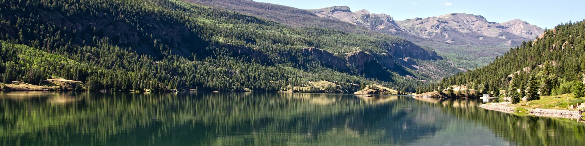 Lake San Cristobal in Summer