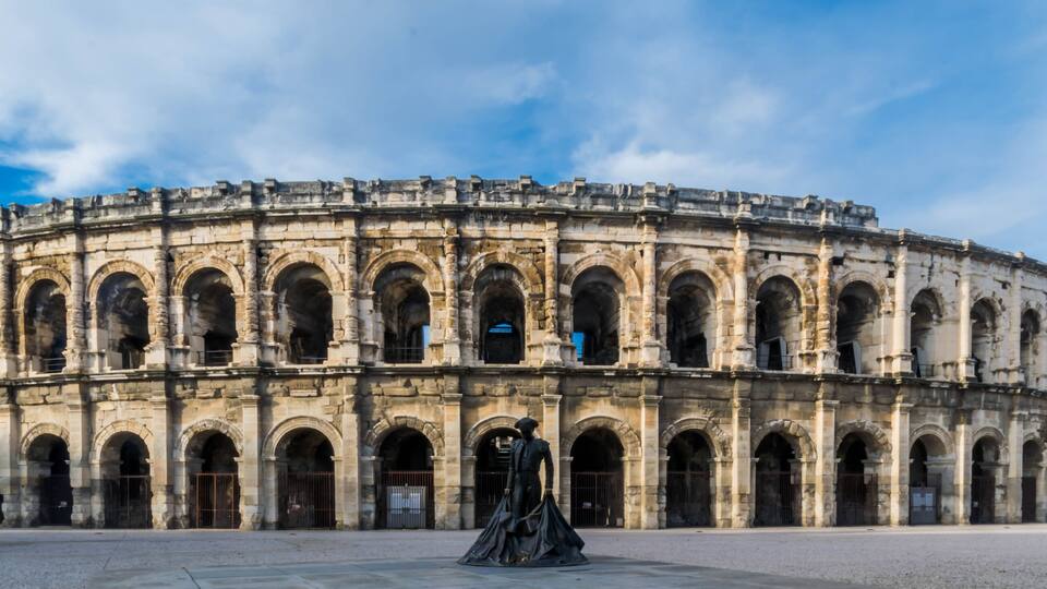 Nîmes, Gard, Occitanie, France.