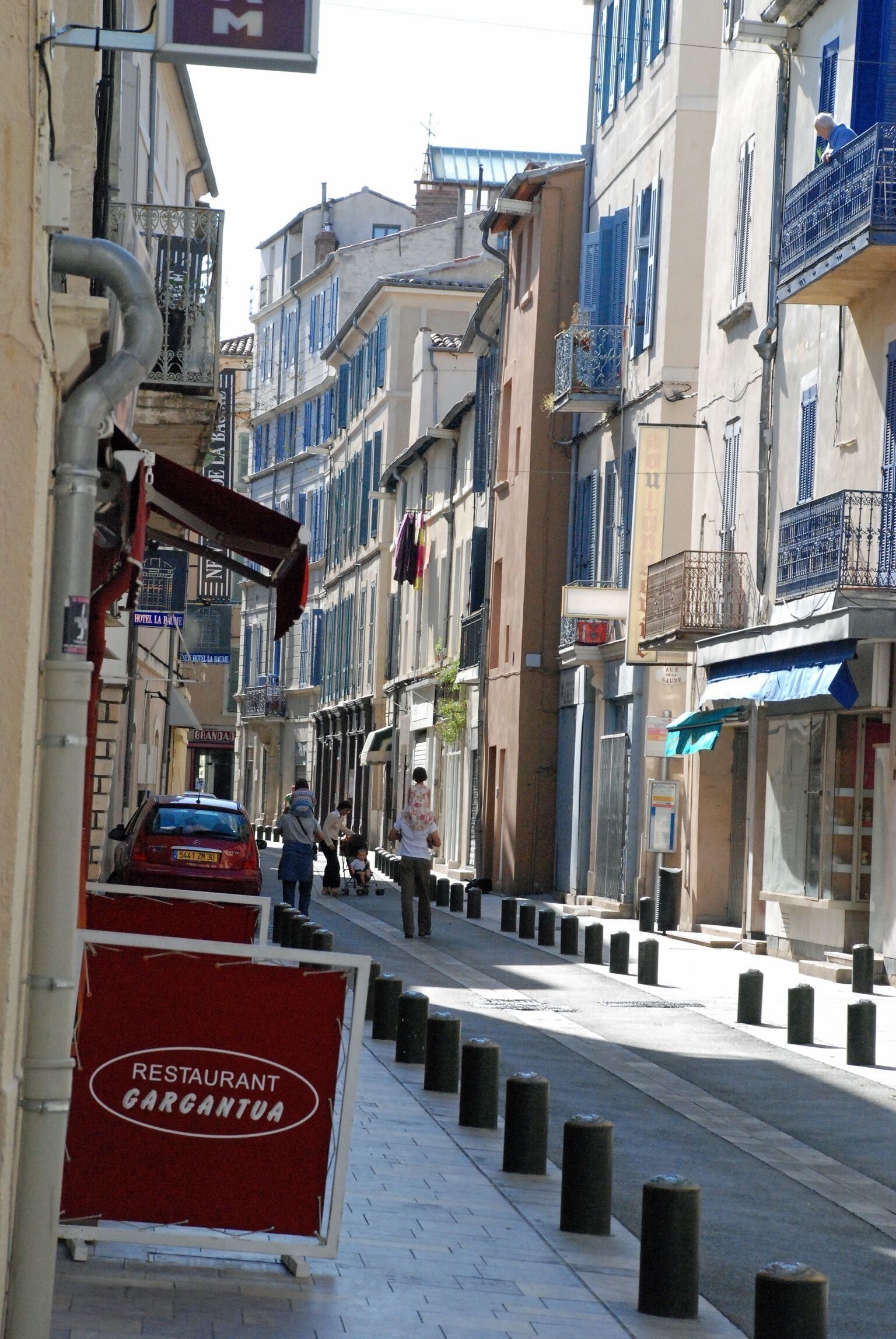 Side street near Arena