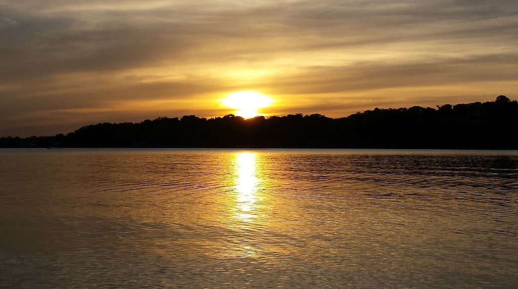 A perfect spot to fish and watch a beautiful #goldenhour Texas sunset.