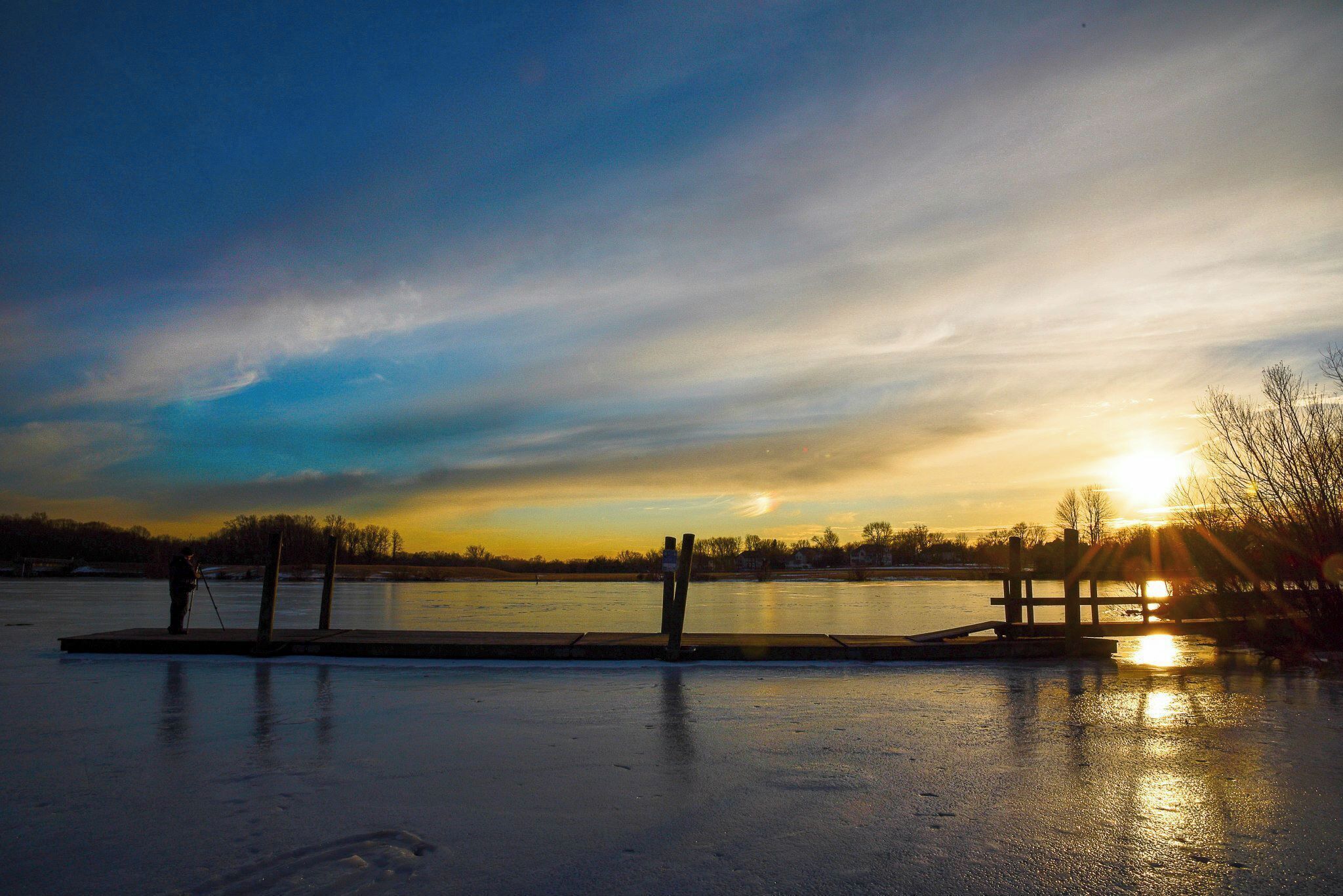 Core Creek Park, Newtown, PA Bucks County, Pennsylvania. It sits within Middletown Township on 1,200 acres. The park surrounds Lake Luxembourg. It is one of many parks in the Bucks County area. If you like to watch deer, there are so many here as well as other wild life to enjoy and photograph. Bring a lunch you can sit and enjoy at the pavilions in this park.