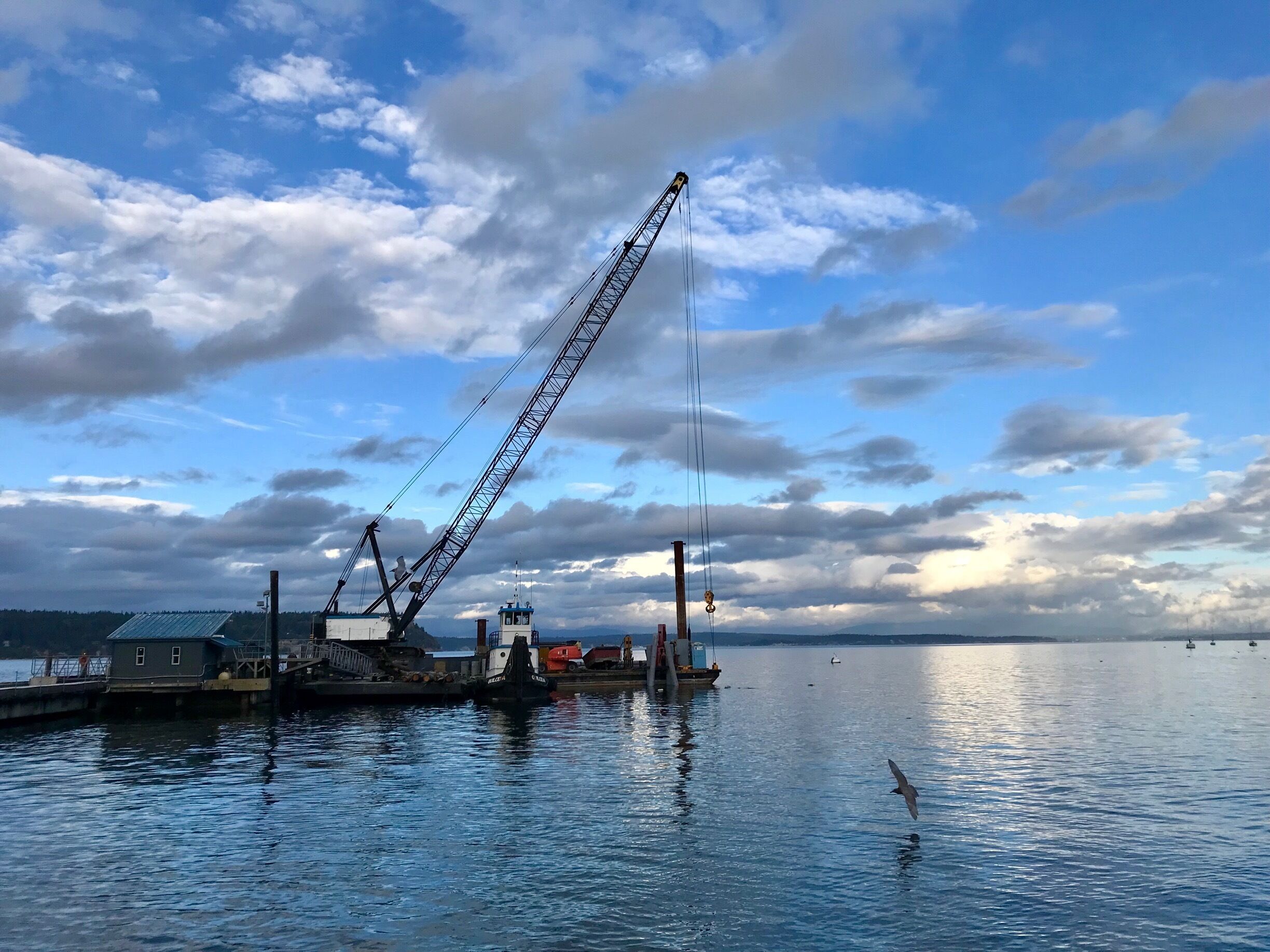 The eastern sunset from Langley!