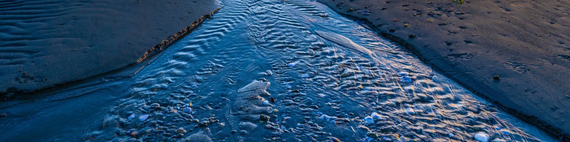Sunrise at Witter Beach on Whidbey Island, WA