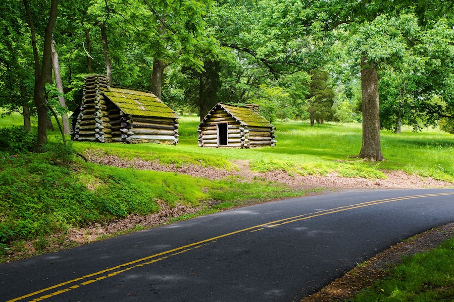 Revolutionary Housing at Valley Forge