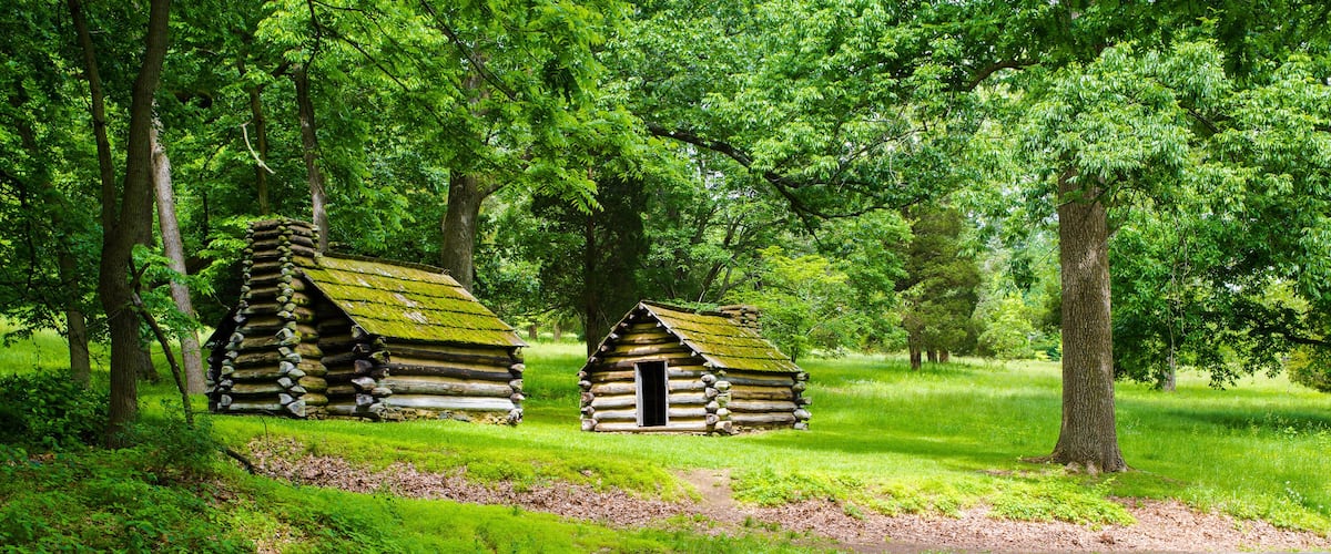 Revolutionary Housing at Valley Forge
