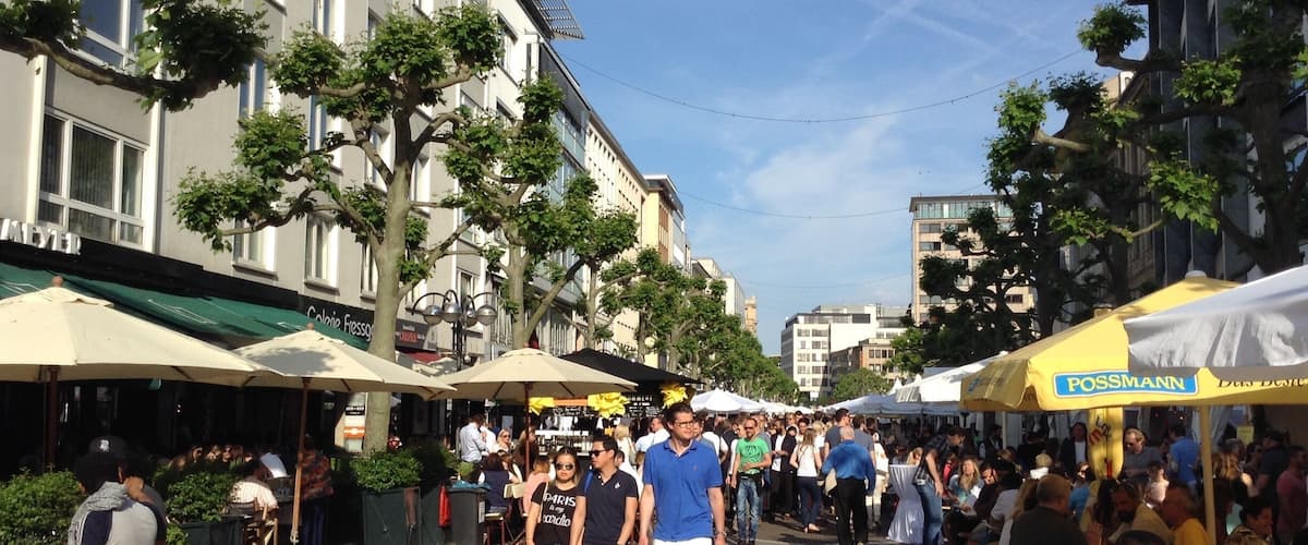 Sunny Frankfurt Sunday