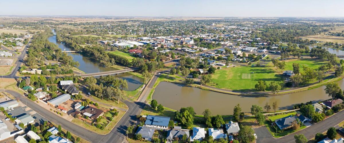 The New South Wales central western town of Forbes.
