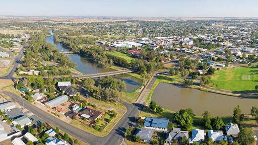 The New South Wales central western town of Forbes.
