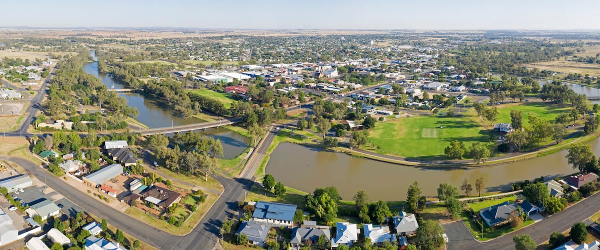 The New South Wales central western town of Forbes.