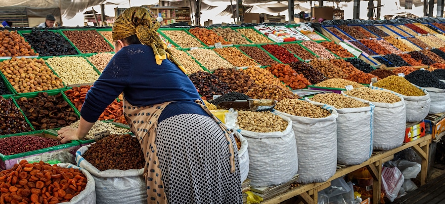 Bishkek central market