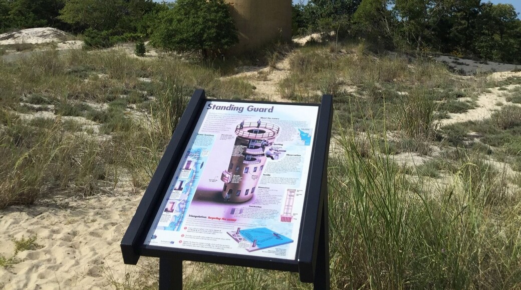 Coastal observation tower from World War II