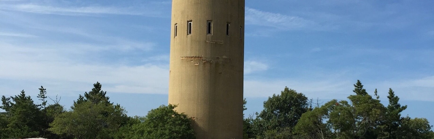 Coastal observation tower from World War II